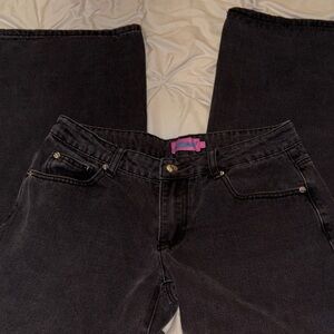Edikted low rise jeans size small